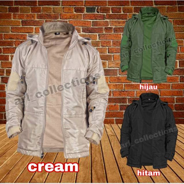 Jaket TAD ARMY TACTICAL OUTDOOR (TASLAN WATERPROOF)/jaket military pria wanita dewasa