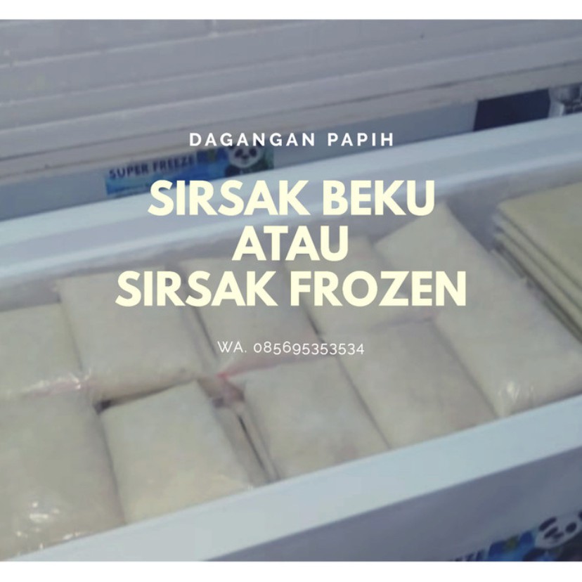 

Sirsak Frozen / Sirsak Beku kemasan 1Kg