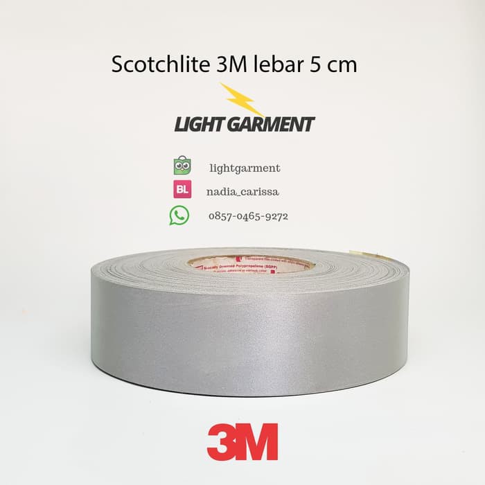 Jual Pita Scotlight Scotlite Skotlet 3m Lebar 5 Cm Reflektor Murah Shopee Indonesia