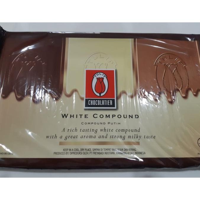 

Coklat Tulip White Chocolate Compound 1 Kg