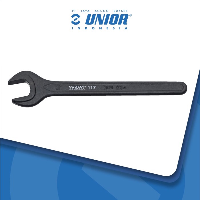 UNIOR Single open end wrench - Kunci Pas Single - 117/4 - 24 mm