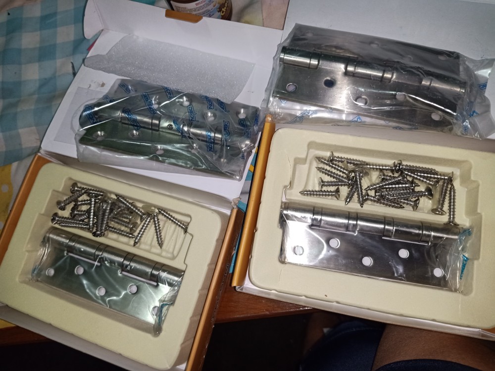 Engsel Dekson/dekkson Nrp Ess 316 5x3x4mm 4bb Sss Engsel Pintu/jendela