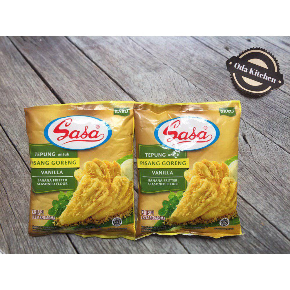 SASA TEPUNG PISANG GORENG VANILLA VANILA 210gr