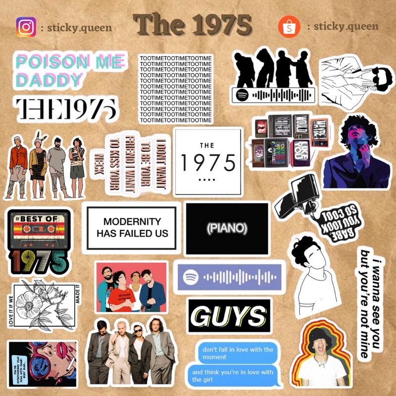 

STICKER TUMBLR THE 1975