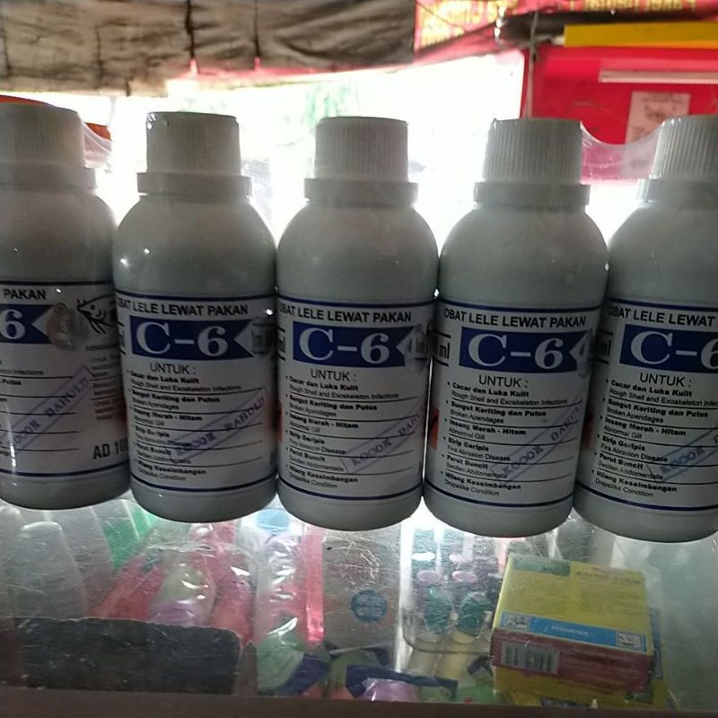 c-6 obat lele lewat pakan