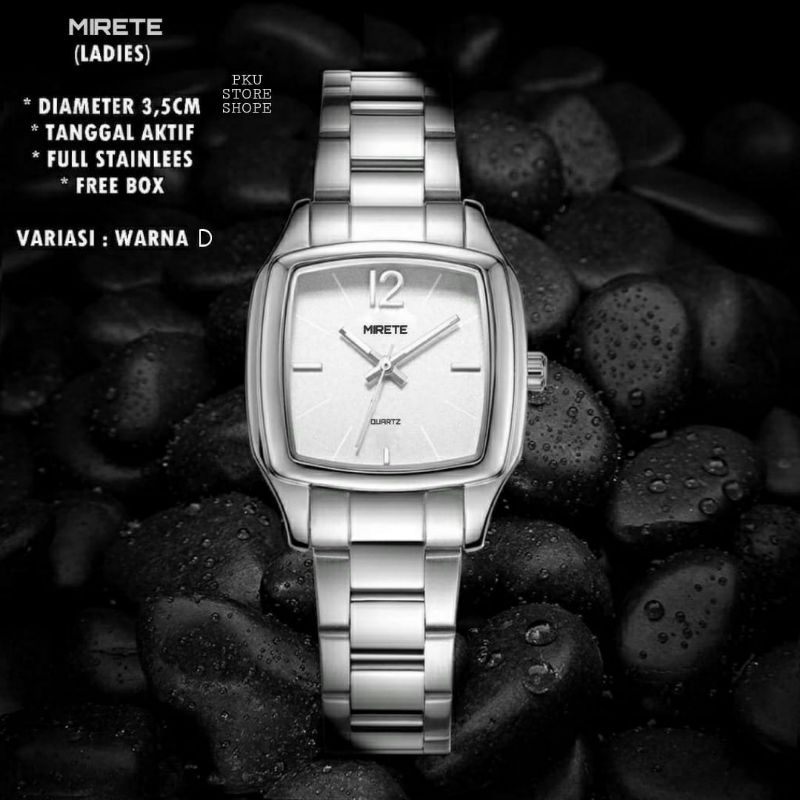 Jam Tangan Wanita Kasual Analog Rantai Stainless Steel Anti Air Free Box Dan Batrai - Jam Tangan Wanita Terlaris - Jam Tangan Wanita Kasual dan Simple - Jam Tangan Wanita Termurah - Jam Tangan Wanita Elegan Dan Mewah Bisa Cod