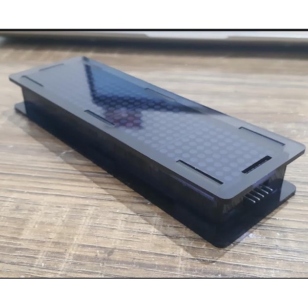 Case Casing Cover Frame Akrilik Module LED Max7219 Dot Matrix 32x8 Display