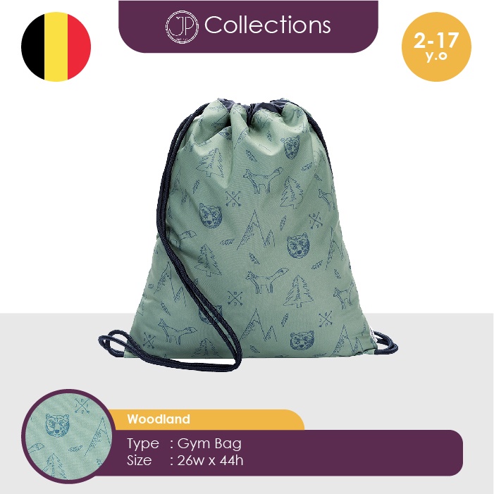 Jeune Premier - Tas Serut - Jack Piers Collection - Woodland - Gym Bag