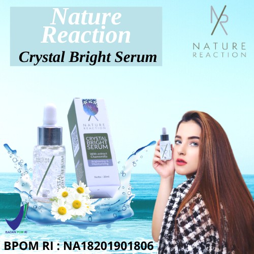 Serum whitening | NR serum 100%Organic -10ml/ serum wajah/ pemutih wajah glowing/ serum organik