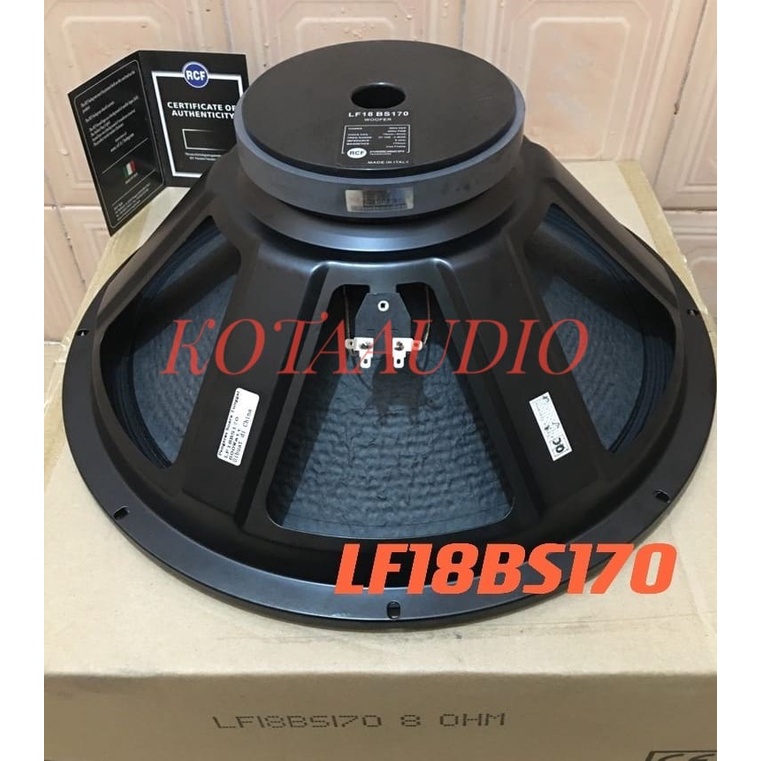 SPEAKER WOOFER RCF LF18BS170/LF18 BS170/LF 18BS170/LF18BS 170 18 INCH