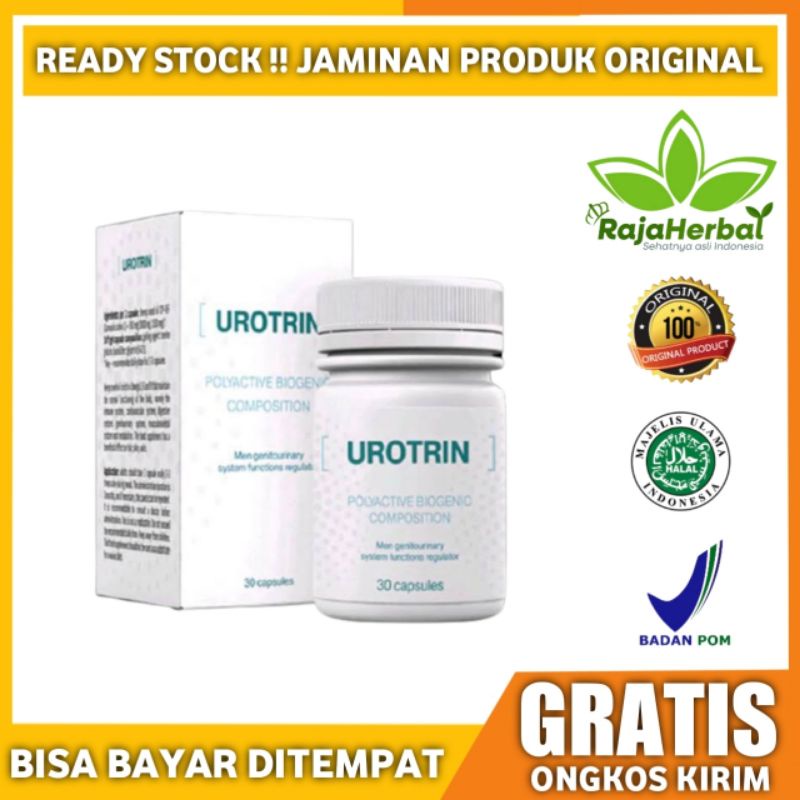 UROTRIN ASLI ORIGINAL PEMBESAR PENIS OBAT KUAT TAHAN LAMA BPOM