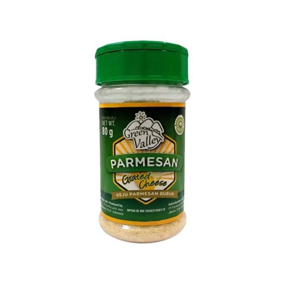 

GREEN VALLEY PARMESAN CHEESE 80G