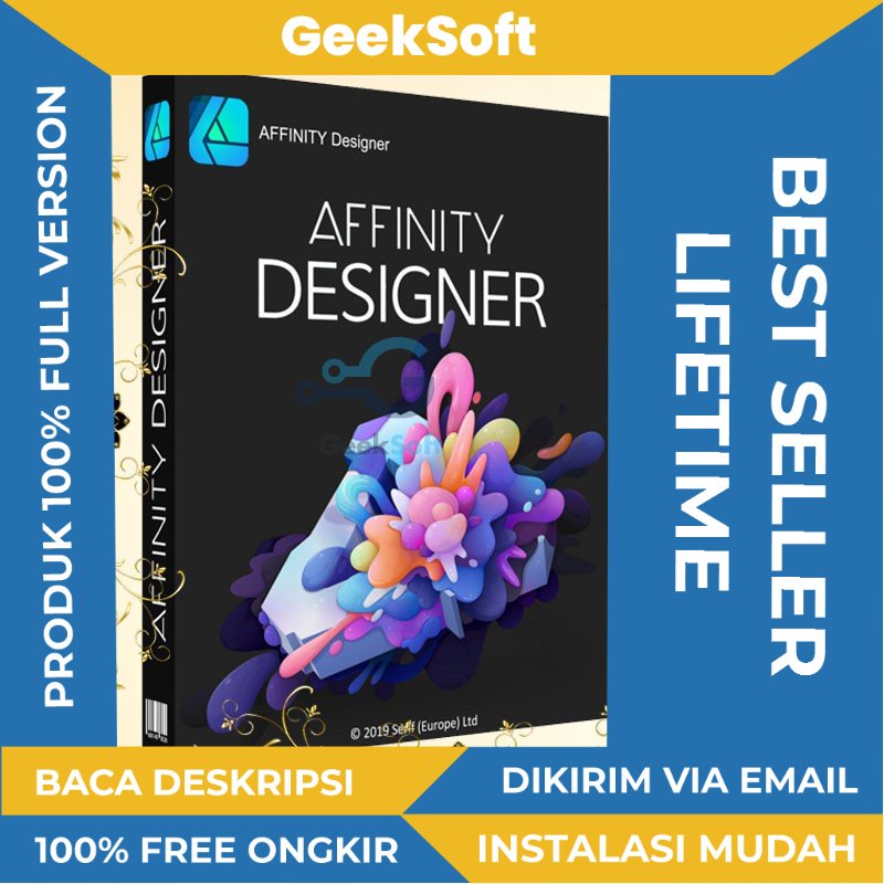 [FULL VERSION] Serif Affinity Designer Software - GARANSI AKTIVASI