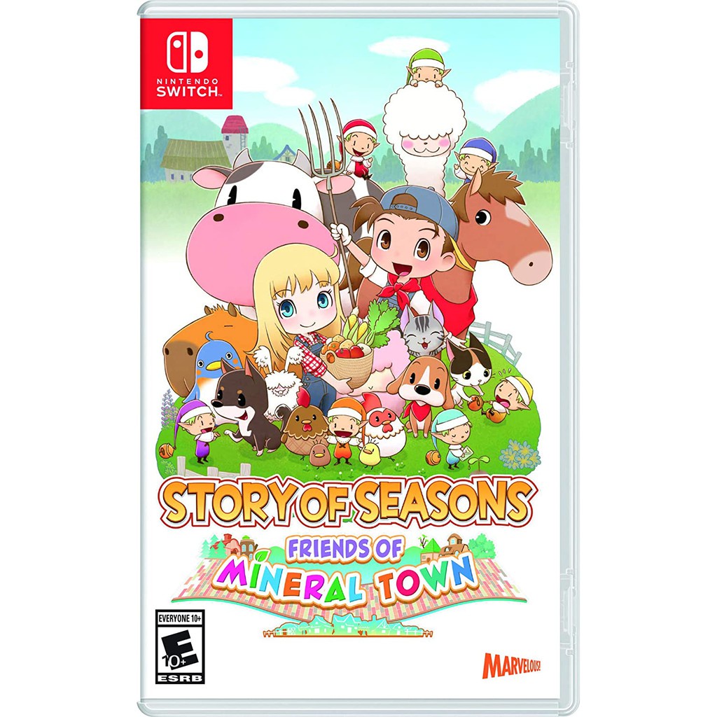 Harvest Moon Story of Seasons Friends of Mineral Town Nintendo Switch