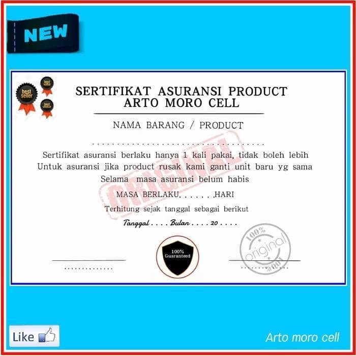 

Sertifikat Asuransi Product ( Asuransi Toko )