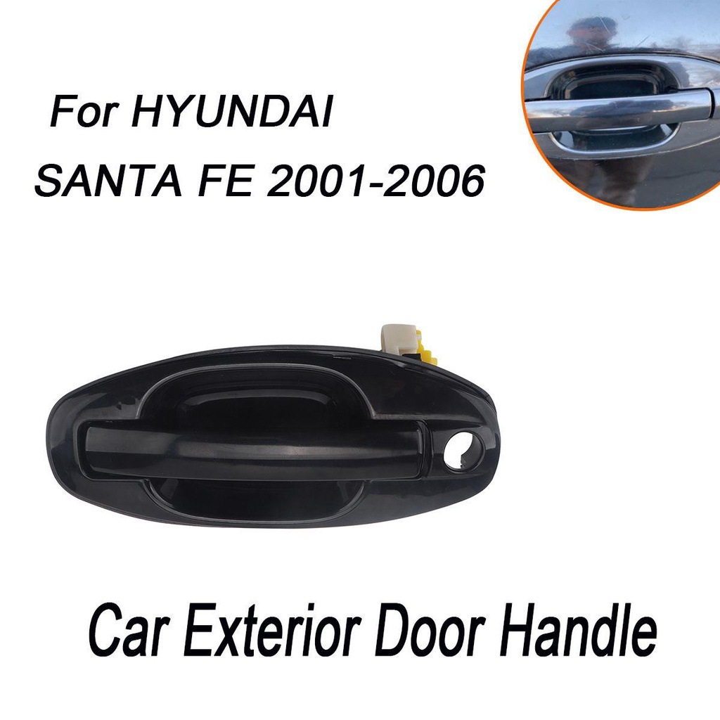 Populer Handle Pintu Eksterior Pengganti Aksesoris Mobil Kiri Untuk HYUNDAI SANTA FE 2001-2006