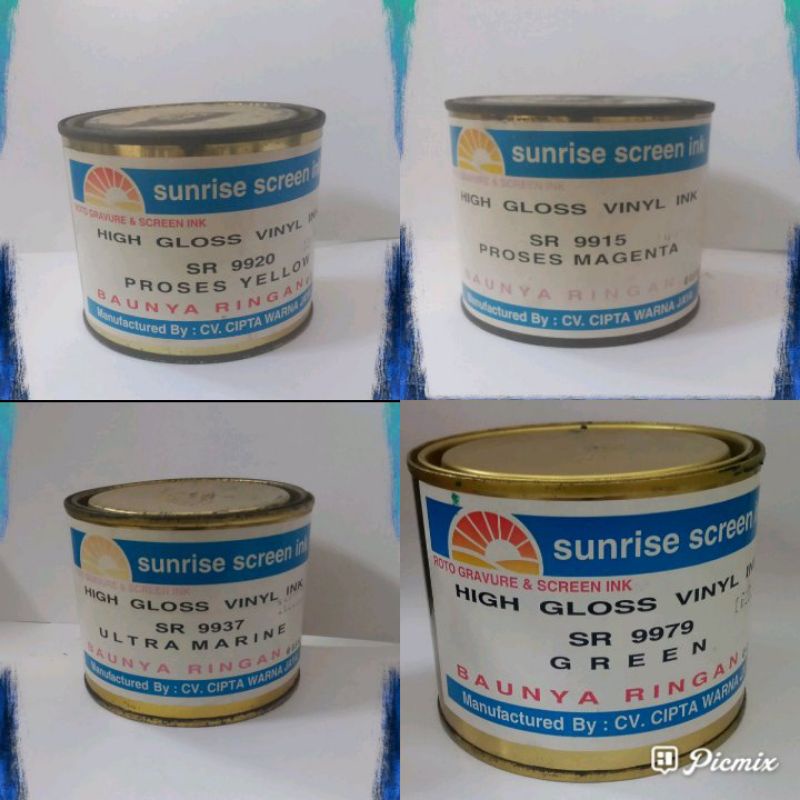 

PVC Tinta Sablon Sunrise 500g (Khusus Jawa)