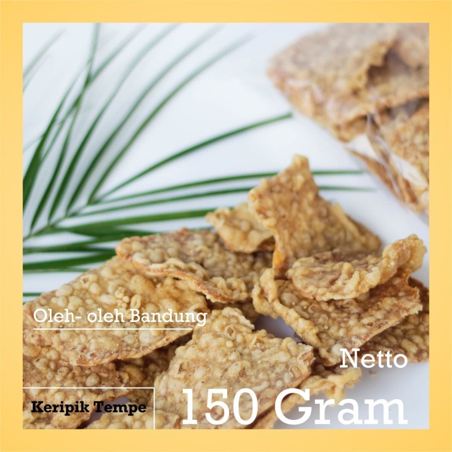 

Keripik Tempe Cemilan Khas Bandung Gurih Nikmat Enak Kemasan 200gr Mur