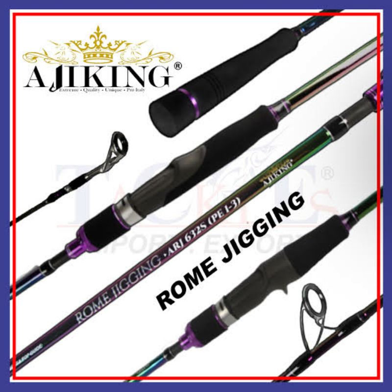 Joran jigging ajiking rome jigging arj-602 arj-632 over head