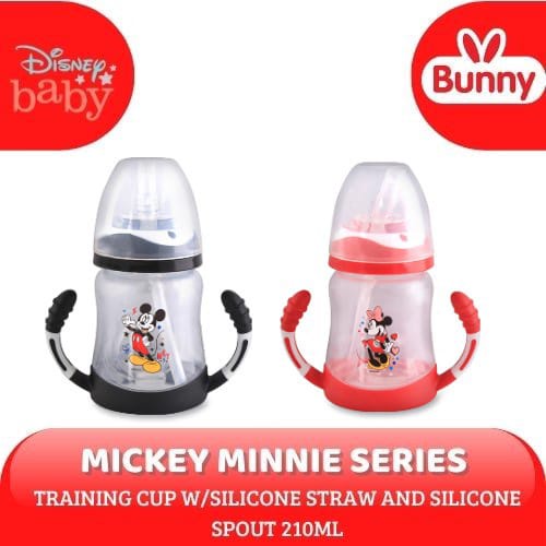 Gelas Bayi Cnagkir MInum Bayi Training Cup Soft With Handle | Lusty Bunny Disney Training Cup 3 Step