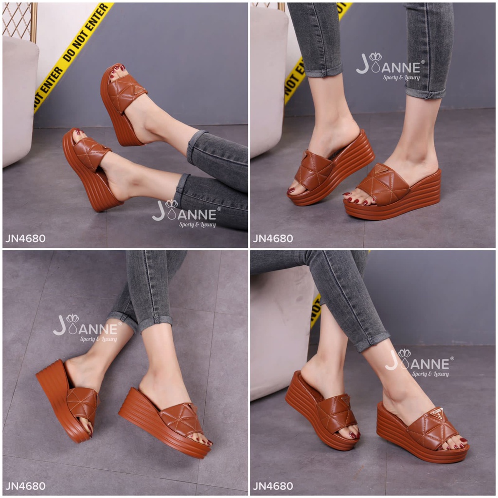 JOANNE Wedges Sandals #JN4680 ORIGINAL