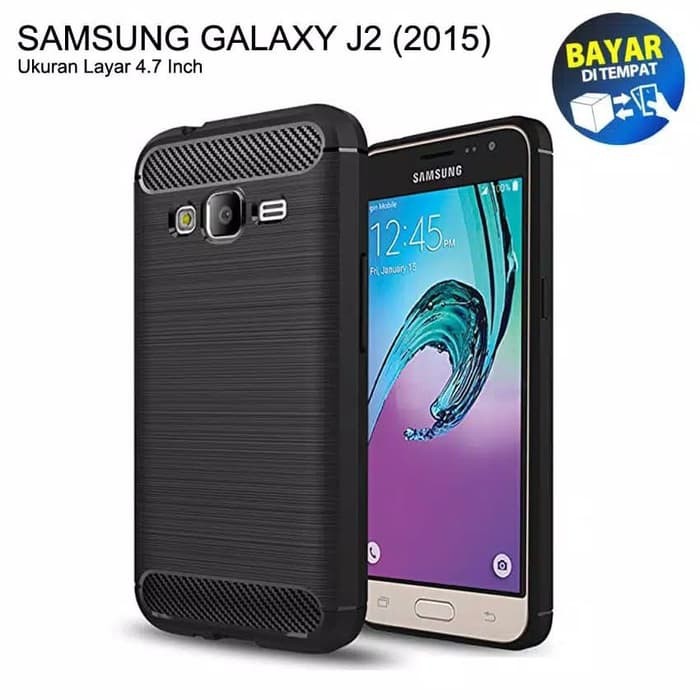 SAMSUNG J2 J3 J3 2016 J4 J6 J5 2015 Silicon Carbon Slim Fit Soft Case Premium