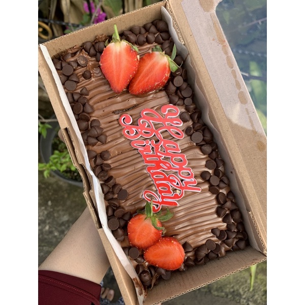 

brownies mini simpel bday (HANYA INSTAN)