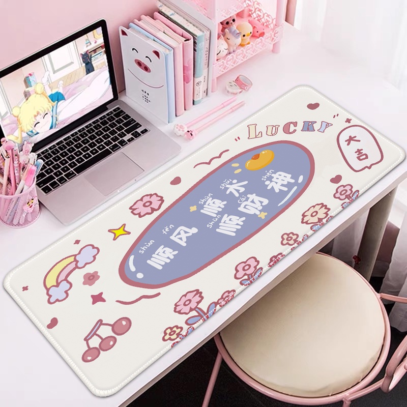 Mouse Pad Super Lucu Dengan Bantalan Pergelangan Tangan Untuk Meja Komputer