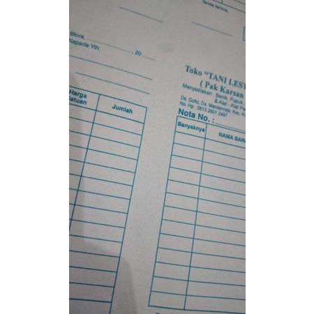 

TAMBAHAN NOMERATOR NOTA PER RIM
