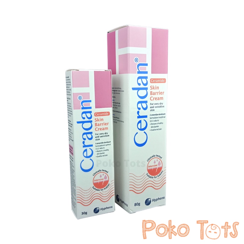 Ceradan Ceramide Dominant Skin Barrier Cream 30gr / 80gr Krim Pelindung Kulit WHS