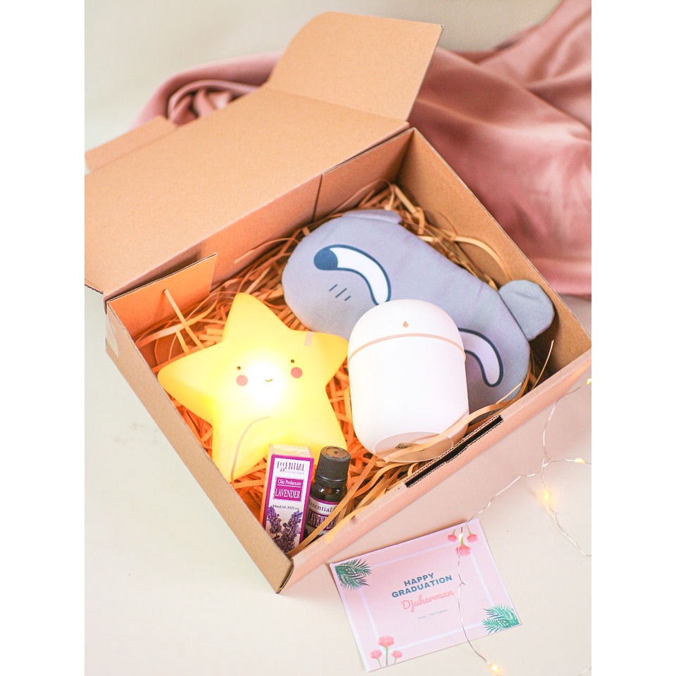 Kado Ulang Tahun Hampers Hadiah Ulang Tahun Lampu Tidur Diffuser