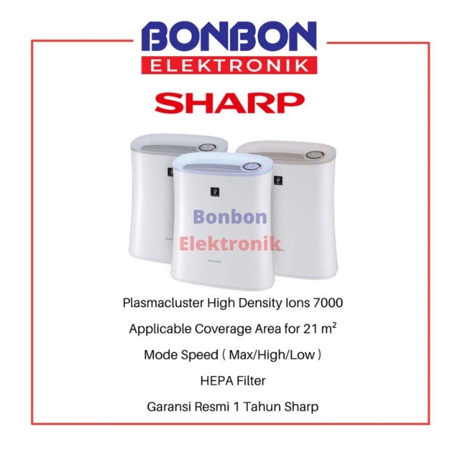 Sharp Air Purifier FP-F30Y-A/C/H / FPF30Y / FPF 30 / FPF 30 Y