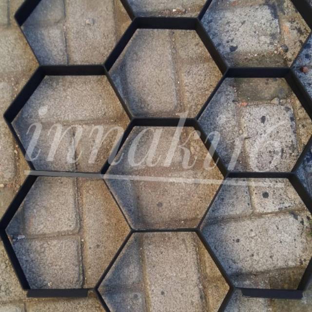 Cetak block hexagon ,Cetak block paving,Block paving