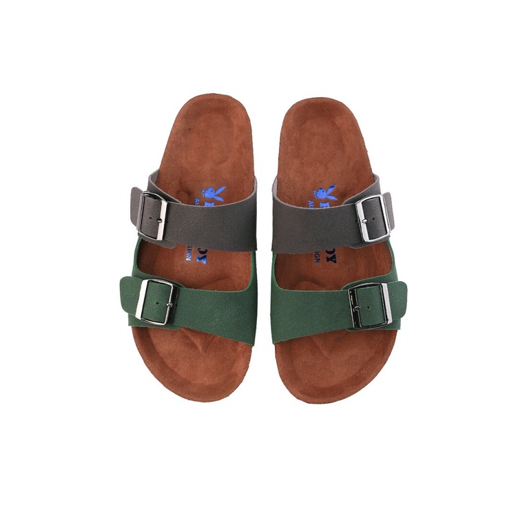SANDAL SLIDE PLAYBOY PRIA ORIGINAL CASUAL BRANDED ASLI HIJAU PL35