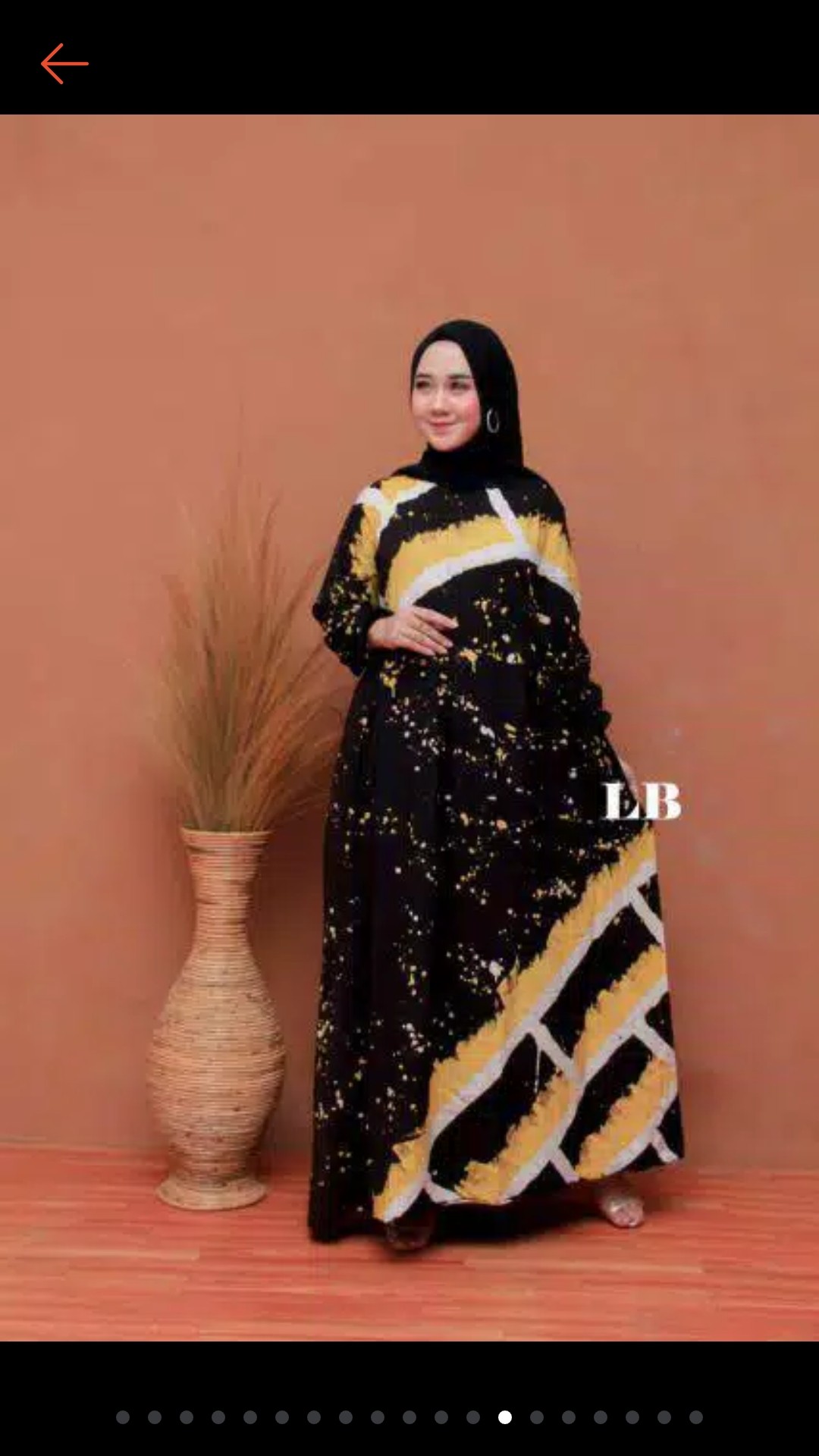 Gamis Twill Aisyahzahrabatik Twill Ori Xl Ld 116 Gamis Batik Pekalongan Jumbo