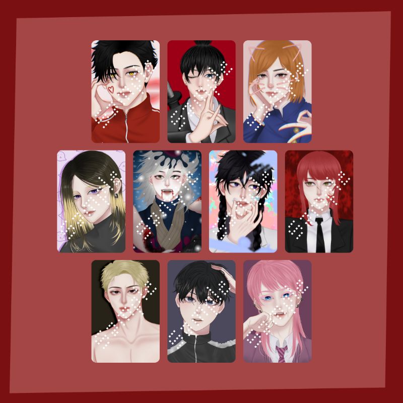 (VOL.1) Anime Photocard (PC) | Photocard Anime
