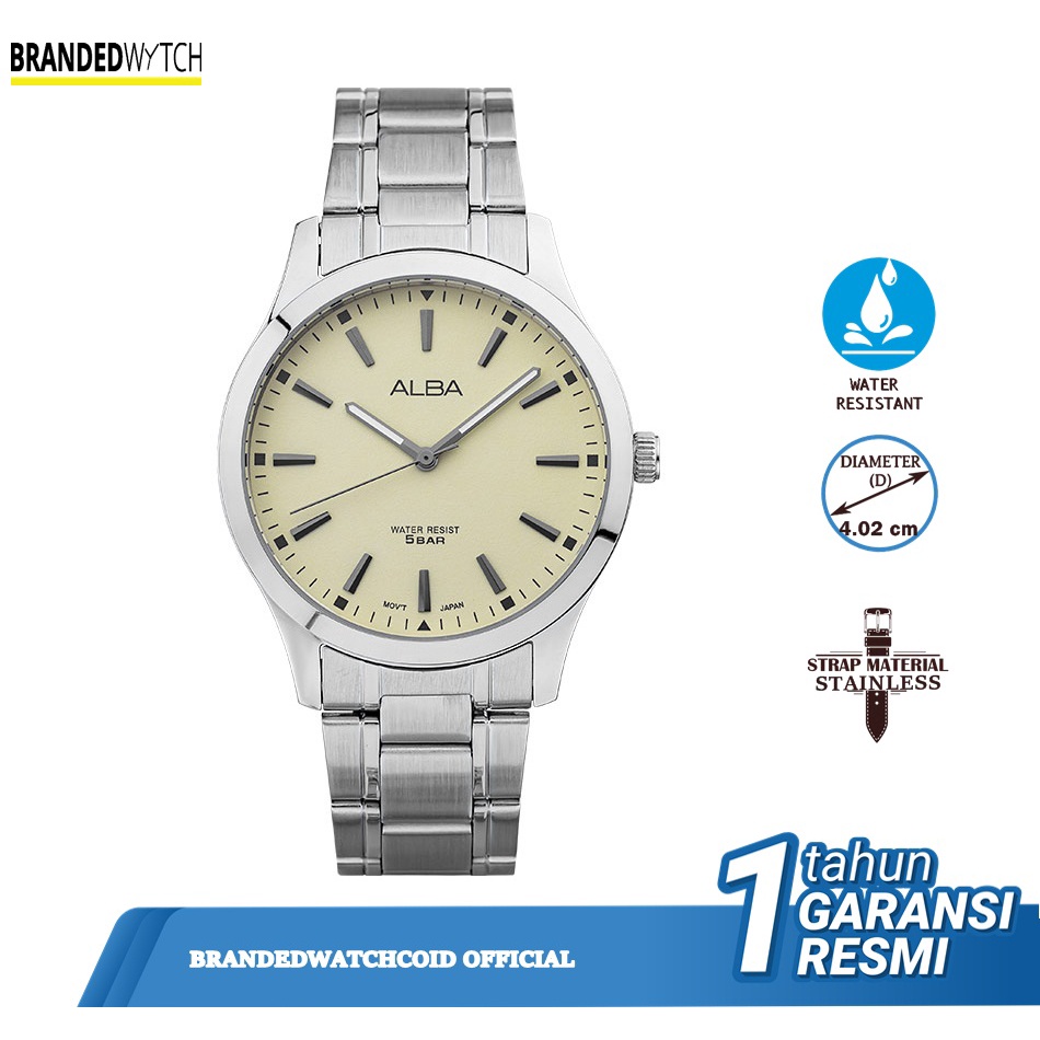 Jam Tangan Alba Pria ARX021X1 Original Alba ARX021 Diameter 4,02 cm