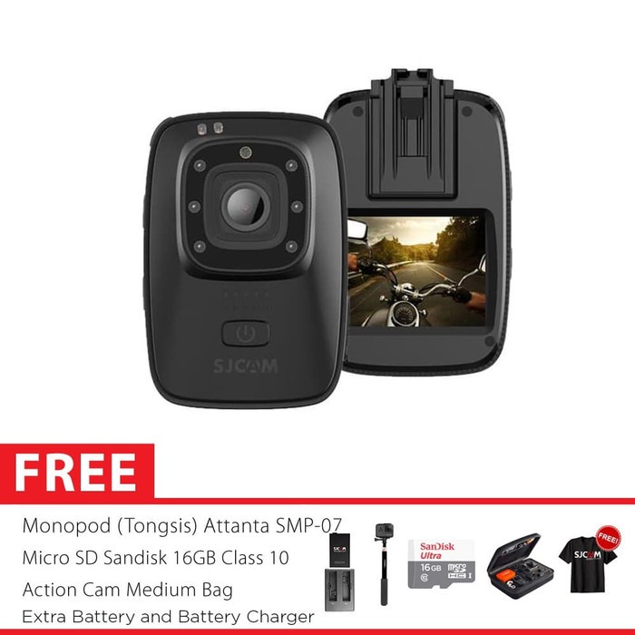 SJCAM A10 Body Cam Infrared Night Vision Kamera Master 16GB