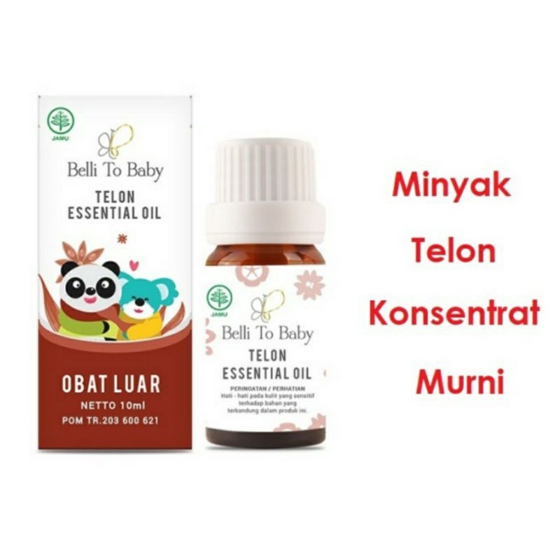 Belli To Baby Telon Essential Oil Minyak Telon Murni Konsentrat 10ml