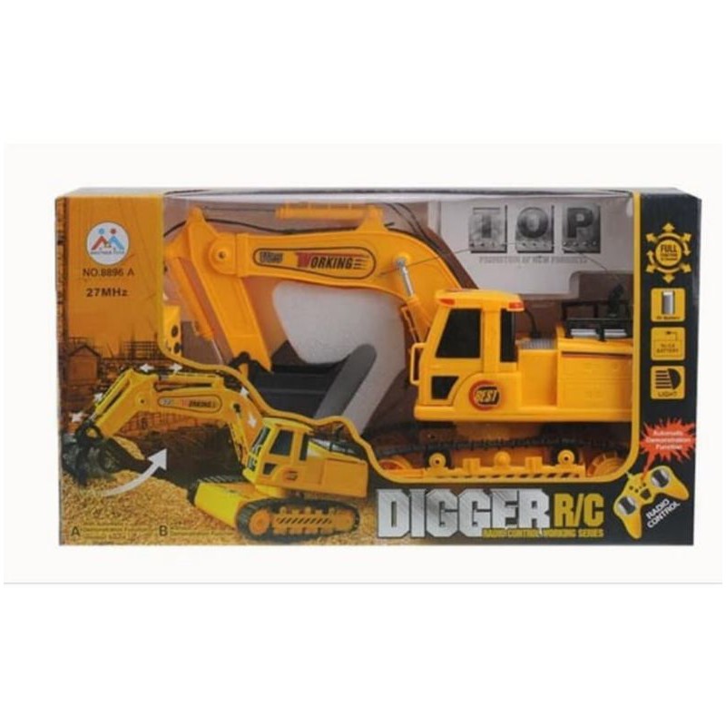 Mainan remot RC beko excavator jumbo