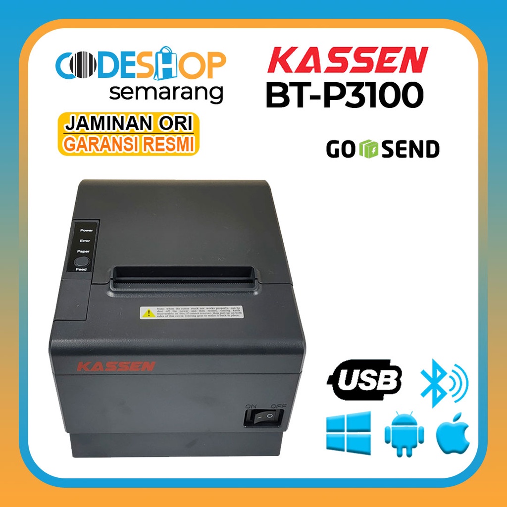 Jual Printer Kasir Thermal 80mm Btp3100 Usb Setara Thermal Epson Tm T82 Shopee Indonesia 6935
