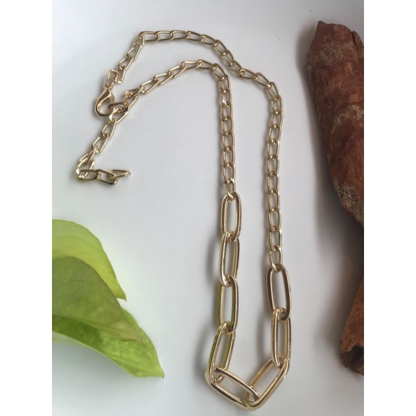 Melisa Necklace/ kalung panjang bahan tahan karat bisa untuk Hijabers