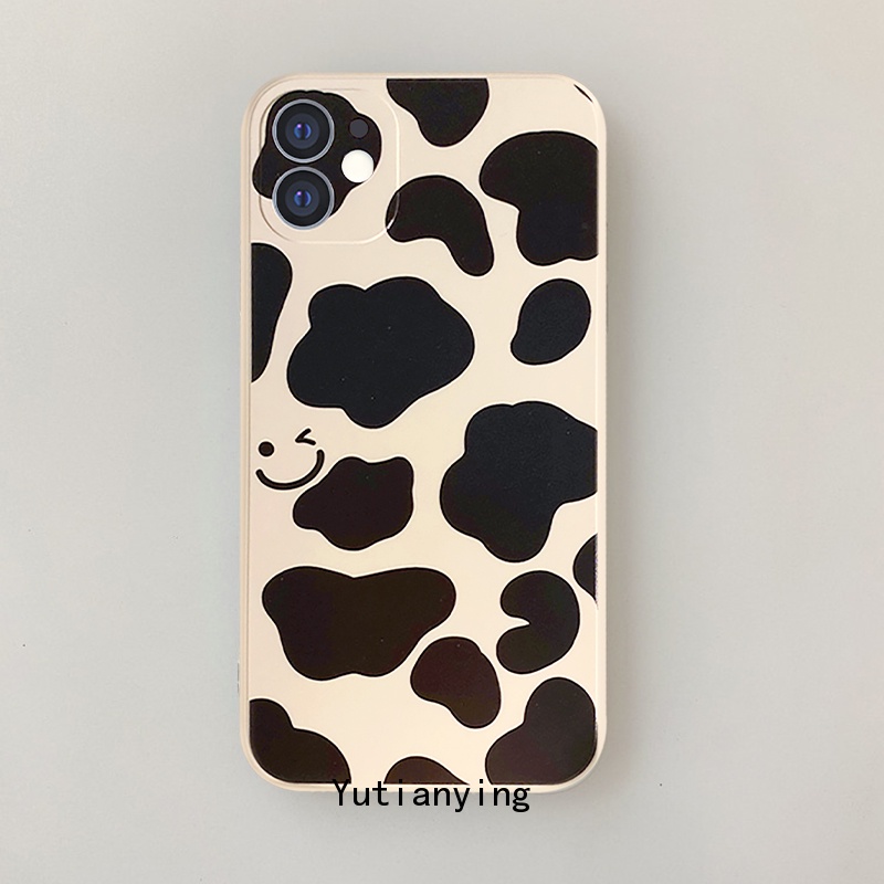 Leopard Print Soft Case For Infinix Hot 11 11s 9 10 Play 10T 10S 10 Lite Note 8 Infinix Smart 5 6 Smily Silicone Back Cover