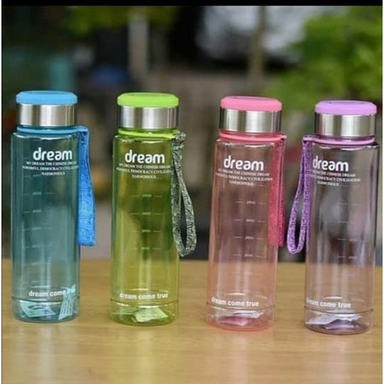 MY BOTTLE DREAM 1 LITER / TEMPAT AIR 1 LITER BOTOL SPORT BOTOL INFUSED WATER AMT