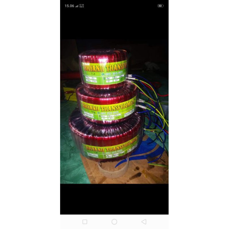 trafo donat toroid 5A ct 45 dan 55