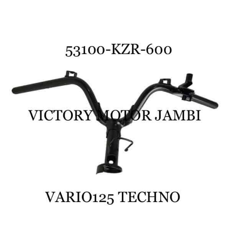 STANG STIR STEERING HANDLE VARIO125 TECHNO 53100-KZR-600 HONDA AHM