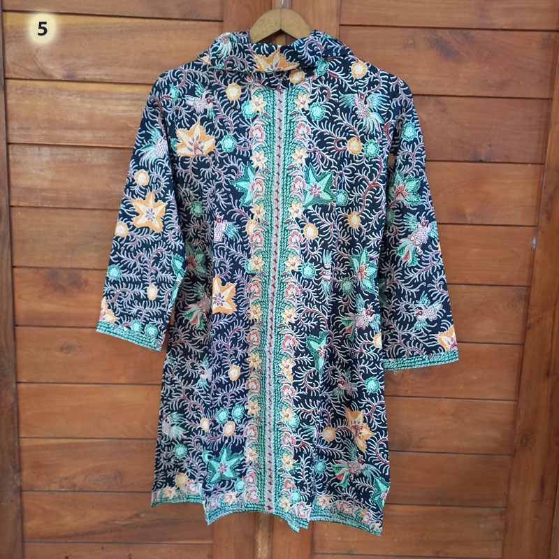 Tunik Dress Batik Unggul Jaya Katun Primisima