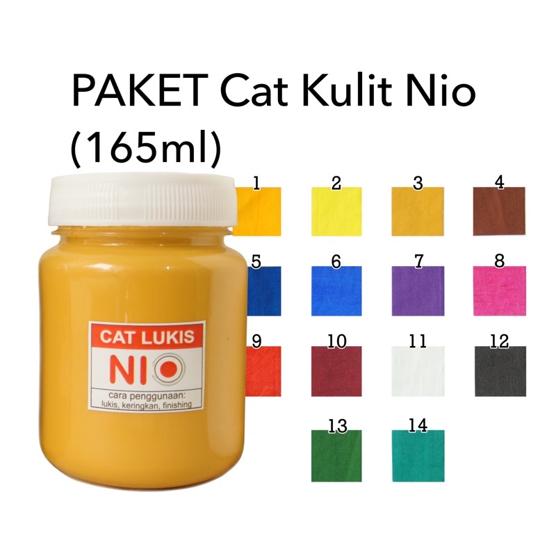 

Paket Cat Kulit Nio (165ml)