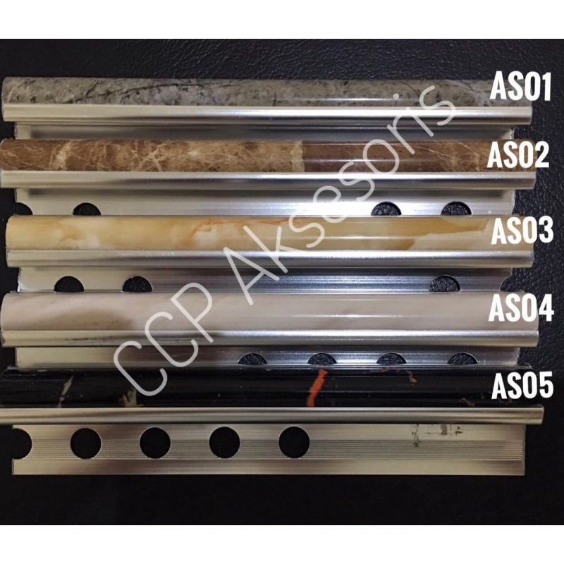 Kuku Macan/Tile Trim/Bon Bon Aluminium MOTIF GRANIT