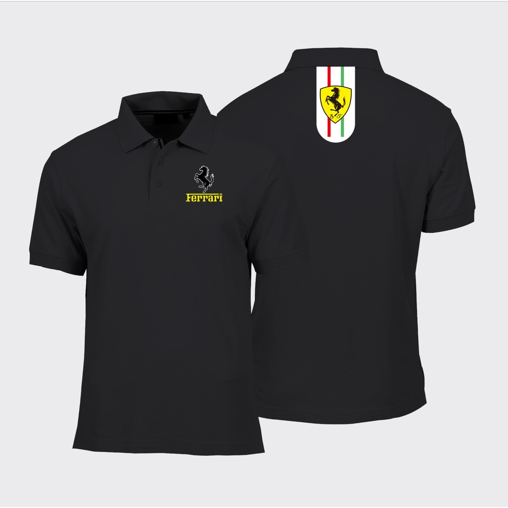 COD M - 5XL Kaos Kerah Distro Sporty Pria BigSize Jumbo All Size Cotton Premium